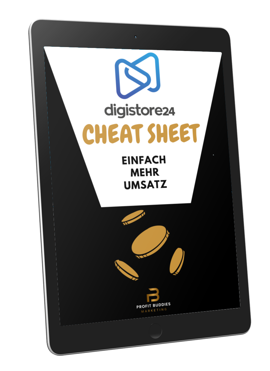 Digistore24 Cheat Sheet kostenloses ebook